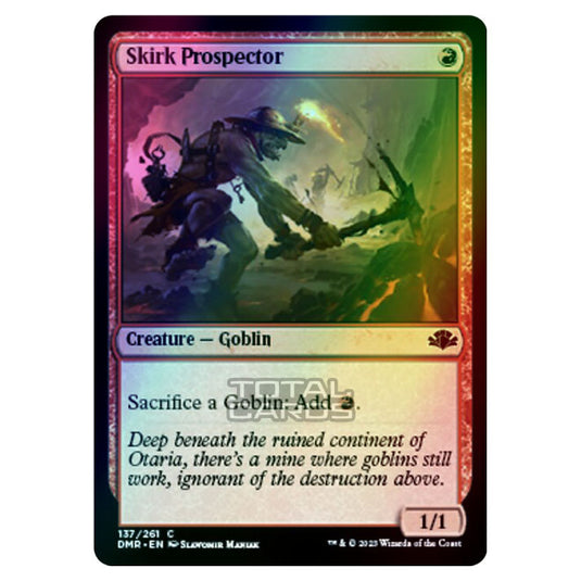 Magic The Gathering - Dominaria Remastered - Skirk Prospector - 137/261 (Foil)