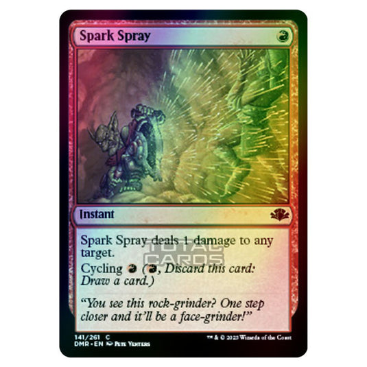 Magic The Gathering - Dominaria Remastered - Spark Spray - 141/261 (Foil)