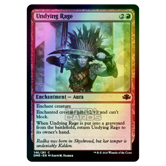 Magic The Gathering - Dominaria Remastered - Undying Rage - 146/261 (Foil)