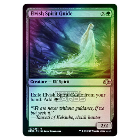 Magic The Gathering - Dominaria Remastered - Elvish Spirit Guide - 157/261 (Foil)