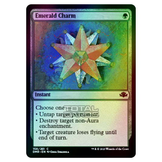 Magic The Gathering - Dominaria Remastered - Emerald Charm - 158/261 (Foil)