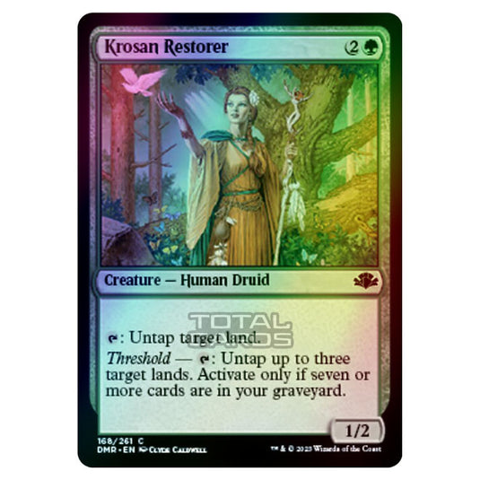 Magic The Gathering - Dominaria Remastered - Krosan Restorer - 168/261 (Foil)