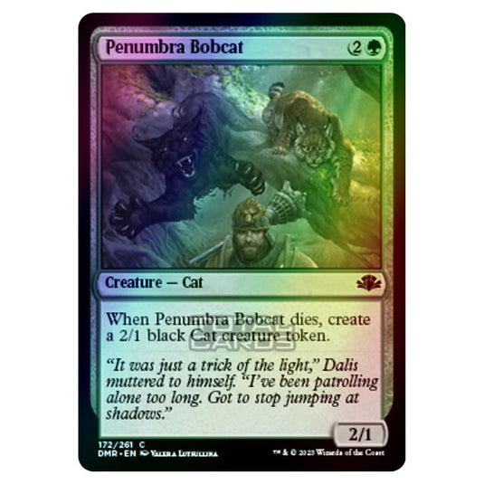 Magic The Gathering - Dominaria Remastered - Penumbra Bobcat - 172/261 (Foil)