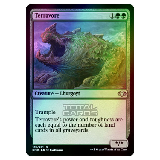 Magic The Gathering - Dominaria Remastered - Terravore - 181/261 (Foil)