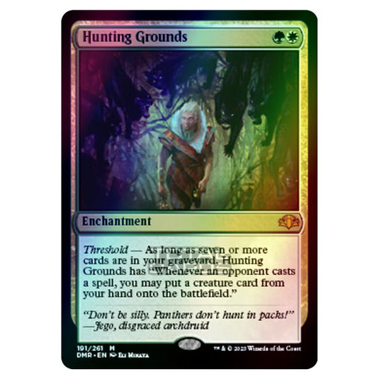 Magic The Gathering - Dominaria Remastered - Hunting Grounds - 191/261 (Foil)