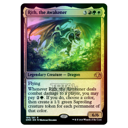 Magic The Gathering - Dominaria Remastered - Rith, the Awakener - 198/261 (Foil)