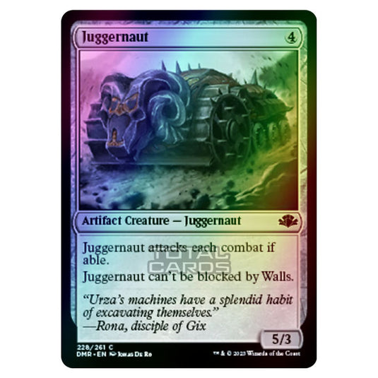 Magic The Gathering - Dominaria Remastered - Juggernaut - 228/261 (Foil)