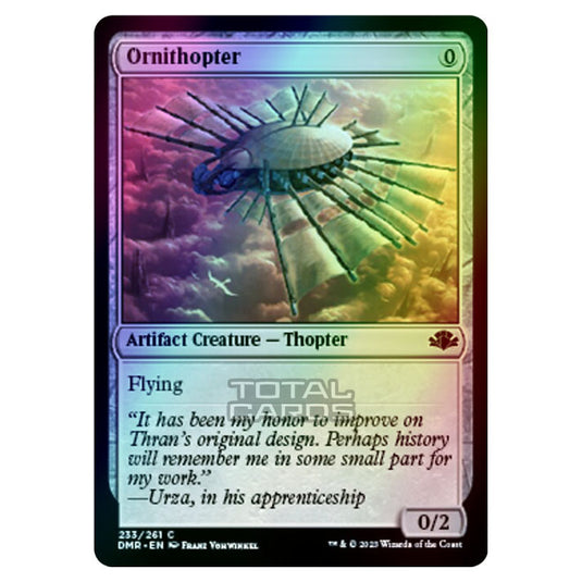 Magic The Gathering - Dominaria Remastered - Ornithopter - 233/261 (Foil)