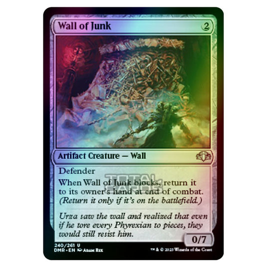 Magic The Gathering - Dominaria Remastered - Wall of Junk - 240/261 (Foil)