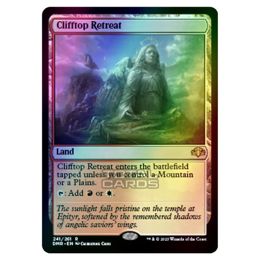 Magic The Gathering - Dominaria Remastered - Clifftop Retreat - 241/261 (Foil)