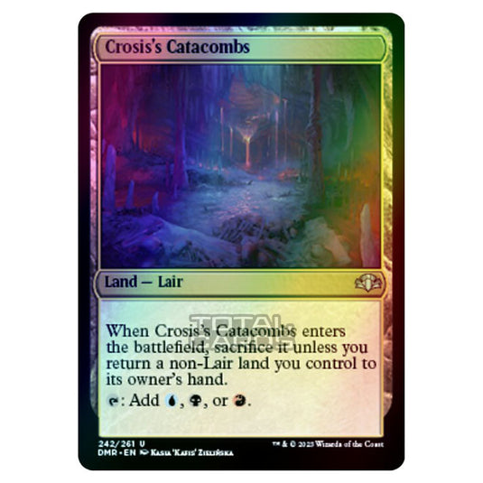 Magic The Gathering - Dominaria Remastered - Crosis's Catacombs - 242/261 (Foil)