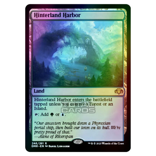 Magic The Gathering - Dominaria Remastered - Hinterland Harbor - 248/261 (Foil)