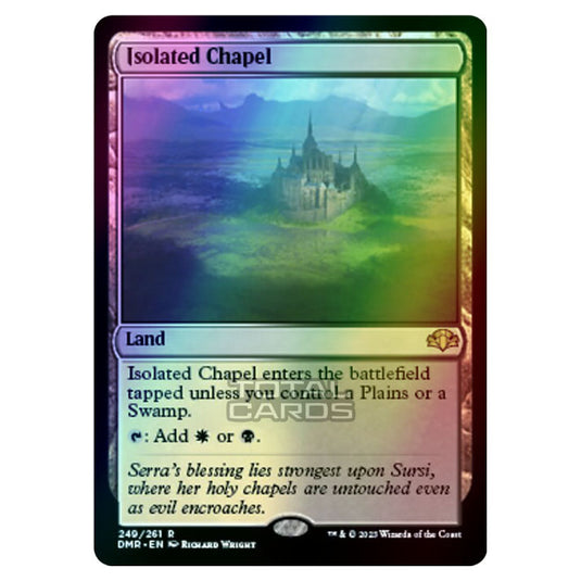 Magic The Gathering - Dominaria Remastered - Isolated Chapel - 249/261 (Foil)
