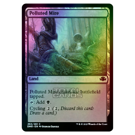 Magic The Gathering - Dominaria Remastered - Polluted Mire - 253/261 (Foil)