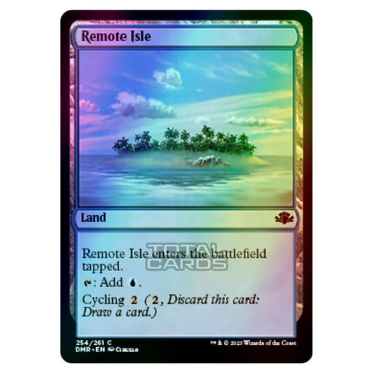 Magic The Gathering - Dominaria Remastered - Remote Isle - 254/261 (Foil)