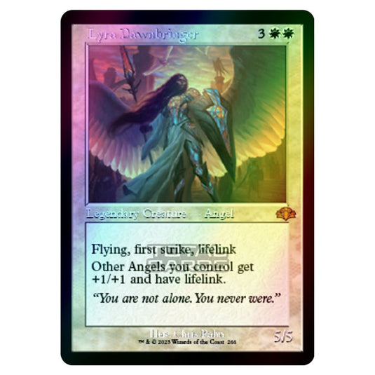 Magic The Gathering - Dominaria Remastered - Lyra Dawnbringer (Retro Frame) - 266/261 (Foil)