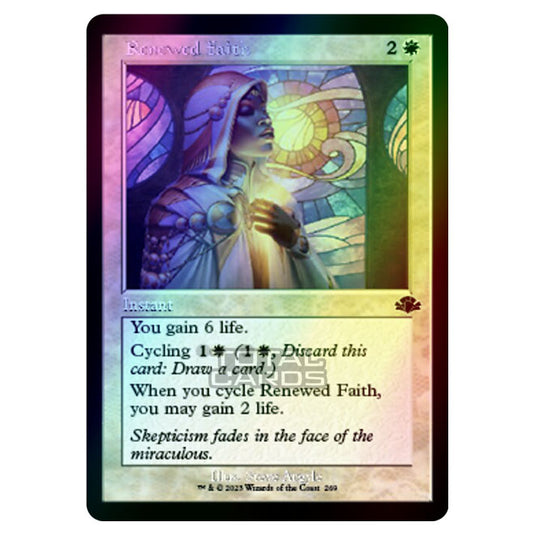 Magic The Gathering - Dominaria Remastered - Renewed Faith (Retro Frame) - 269/261 (Foil)