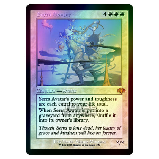 Magic The Gathering - Dominaria Remastered - Serra Avatar (Retro Frame) - 272/261 (Foil)