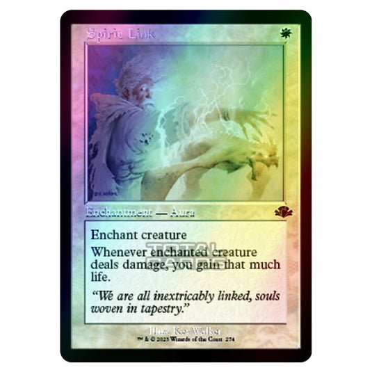 Magic The Gathering - Dominaria Remastered - Spirit Link (Retro Frame) - 274/261 (Foil)