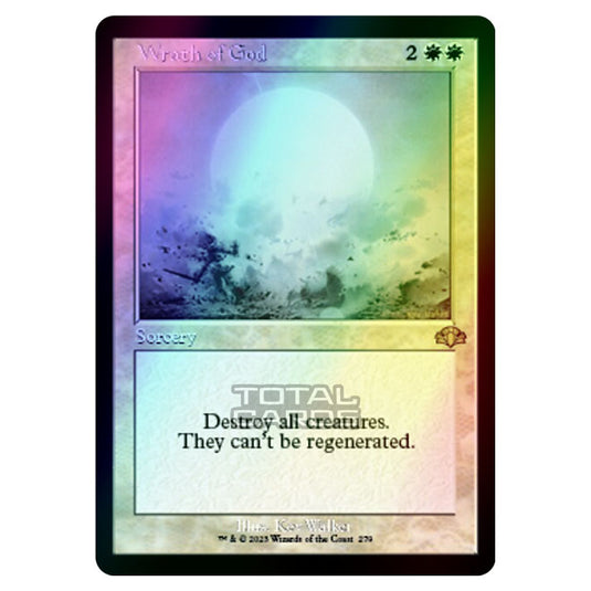 Magic The Gathering - Dominaria Remastered - Wrath of God (Retro Frame) - 279/261 (Foil)