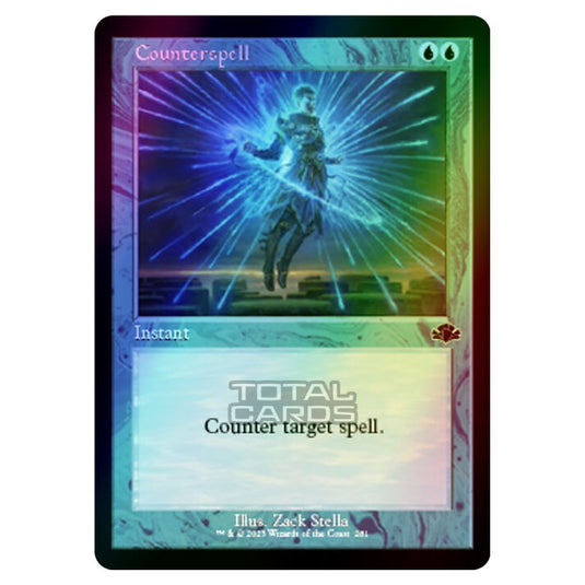 Magic The Gathering - Dominaria Remastered - Counterspell (Retro Frame) - 281/261 (Foil)