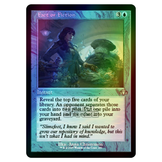 Magic The Gathering - Dominaria Remastered - Fact or Fiction (Retro Frame) - 283/261 (Foil)