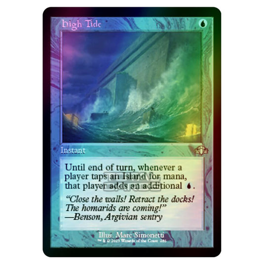 Magic The Gathering - Dominaria Remastered - High Tide (Retro Frame) - 286/261 (Foil)