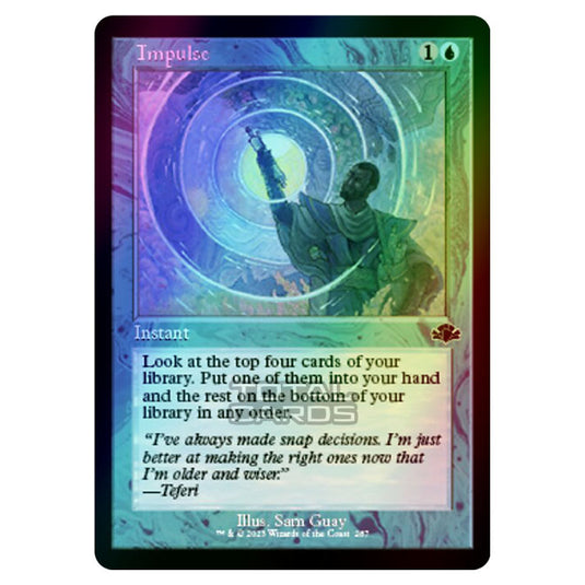 Magic The Gathering - Dominaria Remastered - Impulse (Retro Frame) - 287/261 (Foil)