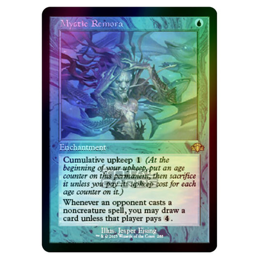 Magic The Gathering - Dominaria Remastered - Mystic Remora (Retro Frame) - 288/261 (Foil)