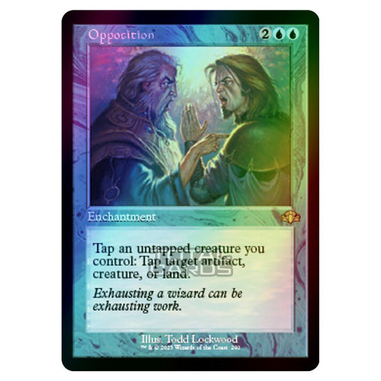 Magic The Gathering - Dominaria Remastered - Opposition (Retro Frame) - 290/261 (Foil)