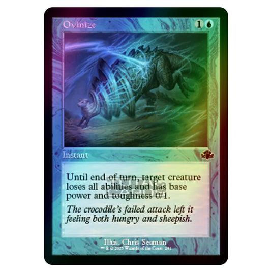 Magic The Gathering - Dominaria Remastered - Ovinize (Retro Frame) - 291/261 (Foil)