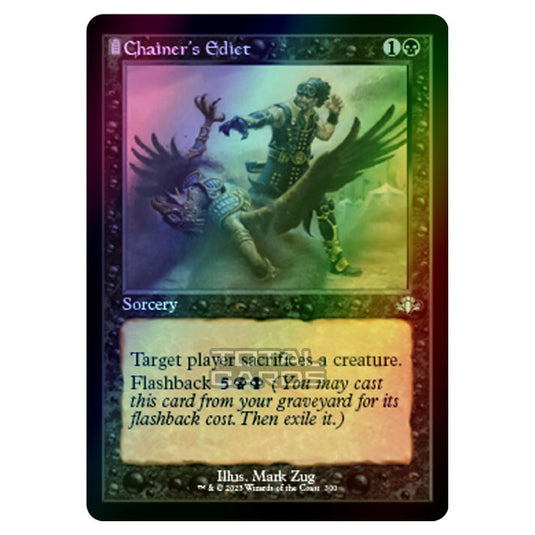 Magic The Gathering - Dominaria Remastered - Chainer's Edict (Retro Frame) - 300/261 (Foil)