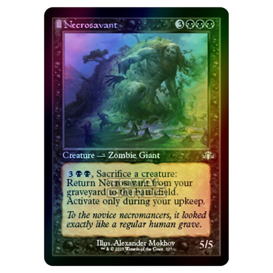 Magic The Gathering - Dominaria Remastered - Necrosavant (Retro Frame) - 307/261 (Foil)