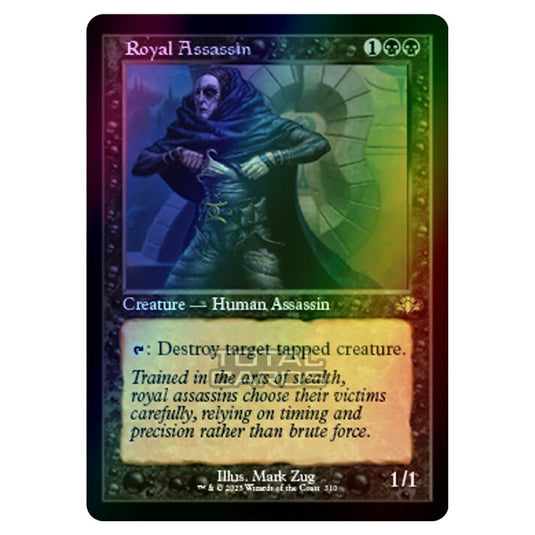 Magic The Gathering - Dominaria Remastered - Royal Assassin (Retro Frame) - 310/261 (Foil)