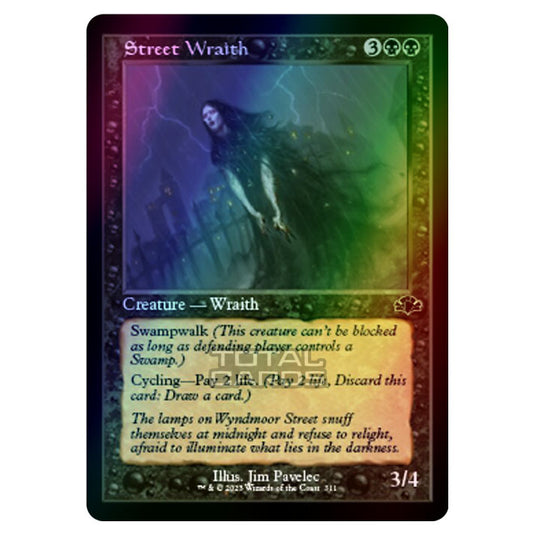 Magic The Gathering - Dominaria Remastered - Street Wraith (Retro Frame) - 311/261 (Foil)