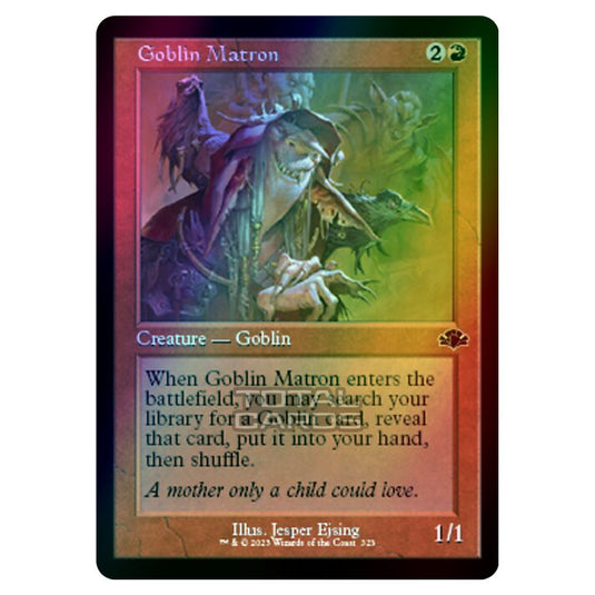 Magic The Gathering - Dominaria Remastered - Goblin Matron (Retro Frame) - 323/261 (Foil)