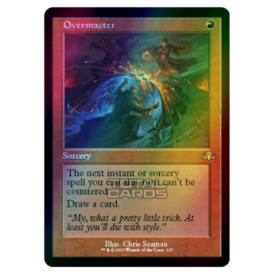 Magic The Gathering - Dominaria Remastered - Overmaster (Retro Frame) - 327/261 (Foil)