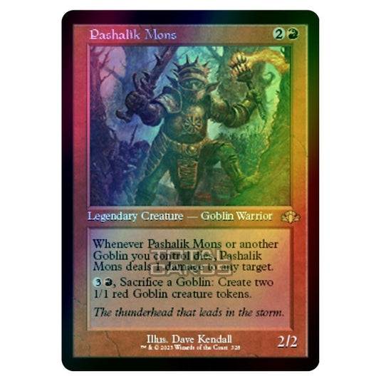 Magic The Gathering - Dominaria Remastered - Pashalik Mons (Retro Frame) - 328/261 (Foil)