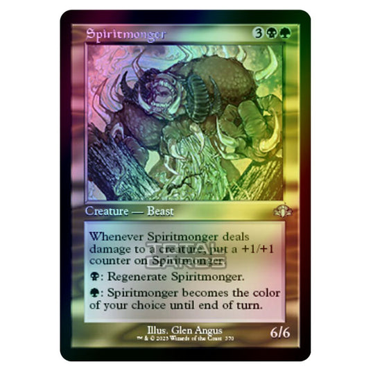 Magic The Gathering - Dominaria Remastered - Spiritmonger (Retro Frame) - 370/261 (Foil)