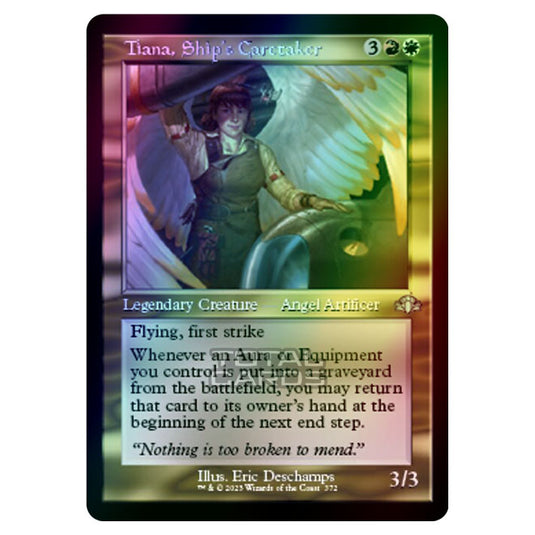 Magic The Gathering - Dominaria Remastered - Tiana, Ship's Caretaker (Retro Frame) - 372/261 (Foil)