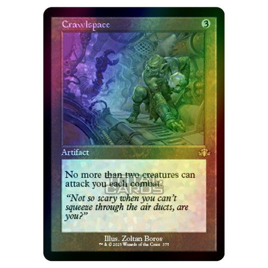 Magic The Gathering - Dominaria Remastered - Crawlspace (Retro Frame) - 375/261 (Foil)