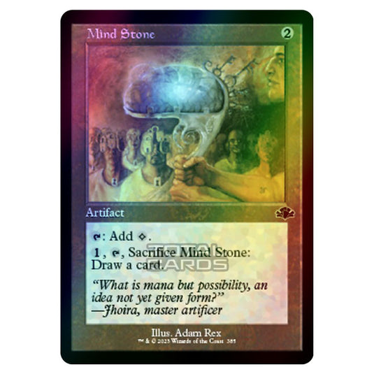 Magic The Gathering - Dominaria Remastered - Mind Stone (Retro Frame) - 385/261 (Foil)