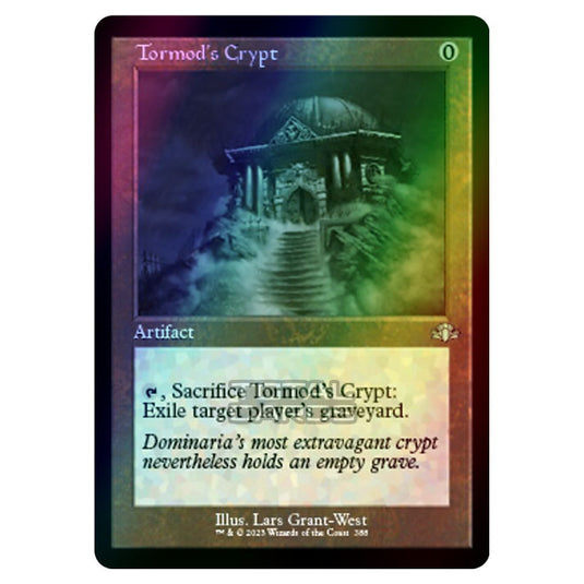 Magic The Gathering - Dominaria Remastered - Tormod's Crypt (Retro Frame) - 388/261 (Foil)