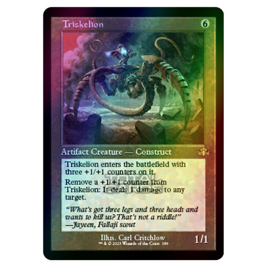 Magic The Gathering - Dominaria Remastered - Triskelion (Retro Frame) - 389/261 (Foil)