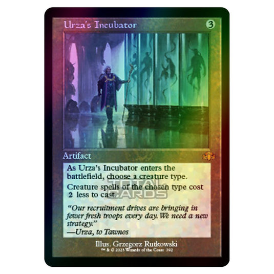 Magic The Gathering - Dominaria Remastered - Urza's Incubator (Retro Frame) - 392/261 (Foil)