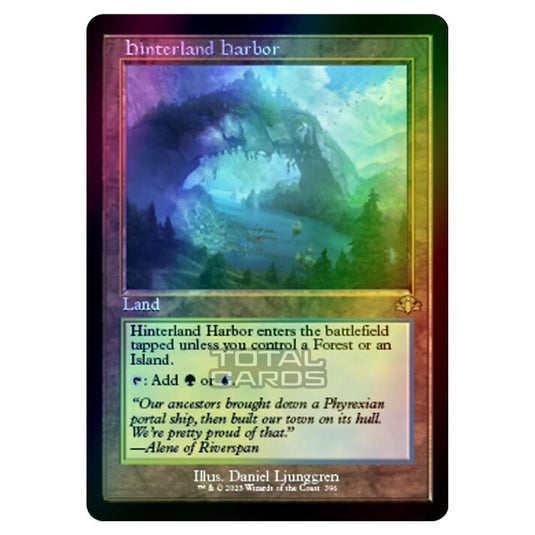 Magic The Gathering - Dominaria Remastered - Hinterland Harbor (Retro Frame) - 396/261 (Foil)