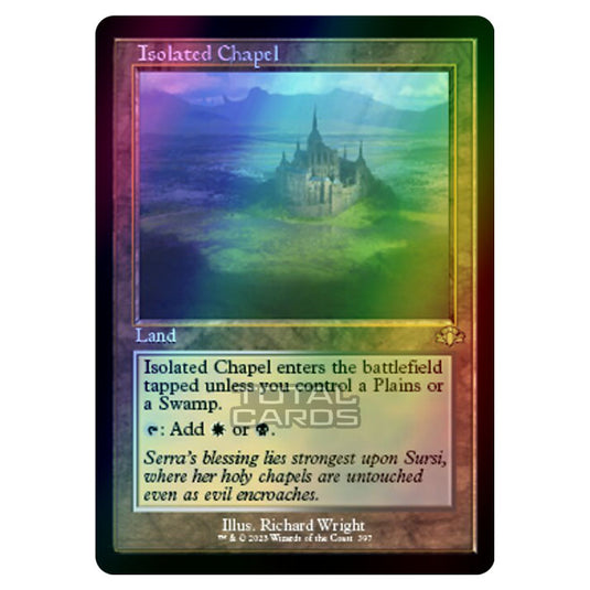 Magic The Gathering - Dominaria Remastered - Isolated Chapel (Retro Frame) - 397/261 (Foil)