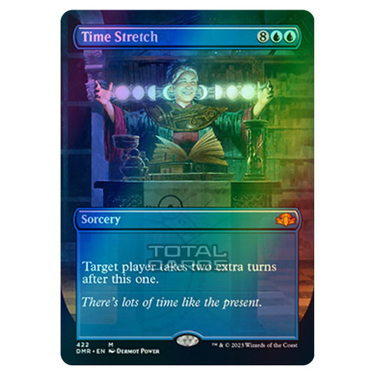 Magic The Gathering - Dominaria Remastered - Time Stretch (Alternate-Art Borderless Card) - 422/261 (Foil)