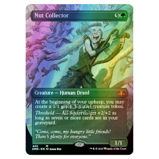 Magic The Gathering - Dominaria Remastered - Nut Collector (Alternate-Art Borderless Card) - 440/261 (Foil)