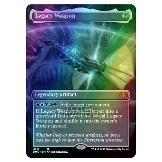 Magic The Gathering - Dominaria Remastered - Legacy Weapon (Alternate-Art Borderless Card) - 450/261 (Foil)